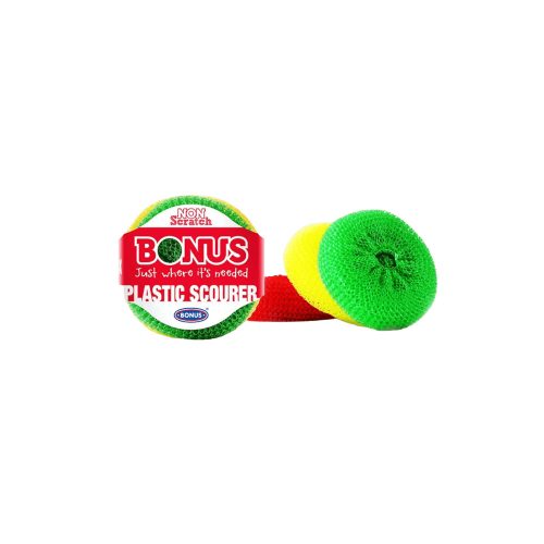 Bonus műanyag edénysúroló 3db/csomag