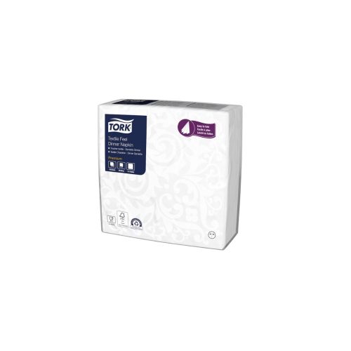 Tork Premium szalvéta textilhatású 50/lap 12csomag/karton