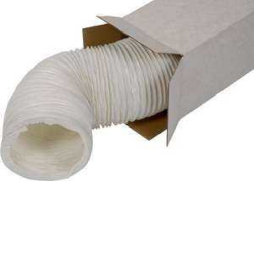 Glossy (SIG) PVC-W 112 15 méter ultra könnyű és hajlékony fehér színű légcsatorna