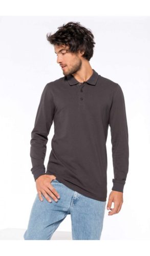 Galléros, hosszú ujjú póló - KA256 4XL Khaki