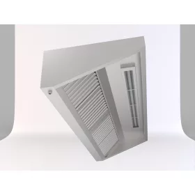   Snacc fali elszívóernyő FE S 10-07 - 100 x 070 x 35 - Normál - 1.4301