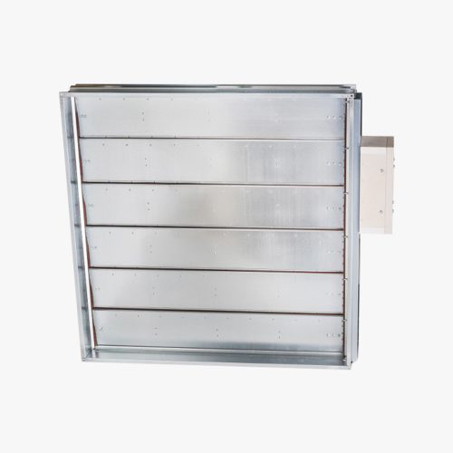 AIRVENT SEDS-L-1100x900.54 egyszakaszos, többlamellás füstgázvezérlő zsalu BELIMO BE 24 ST mozgató motorral