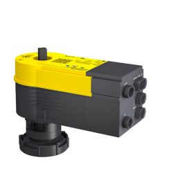   Sauter AKM115SAF232 Forgóműködtető szabályozó golyóscsapokhoz, 8 Nm, 35/60/120 s, 24 V~/=, Smart, RS485, Bluetooth, WLAN