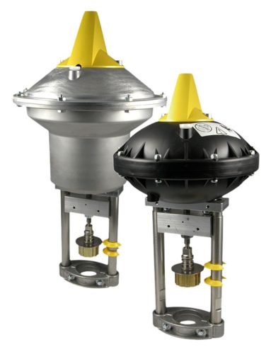 Sauter Pneumatikus szelepmozgatók, 1.90 ln, 20 mm, 500 cm²