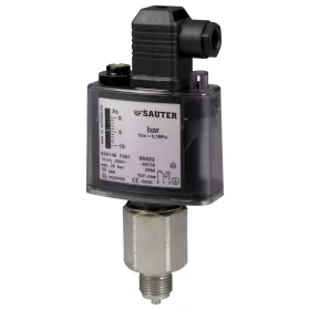   Sauter DSH127F001 Speciálisan kialakított nyomáskorlátozó, -1...5 bar, -0.4 bar, 16 bar, 110 °C, G½" külső menet