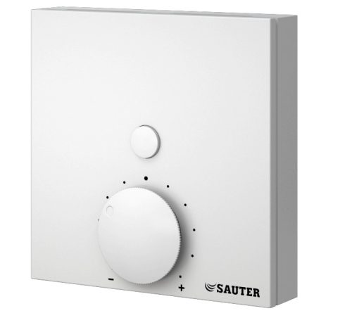 Sauter Felületre szerelhető szobahőmérséklet-érzékelő, −35…70 °C, beállító, Ni1000