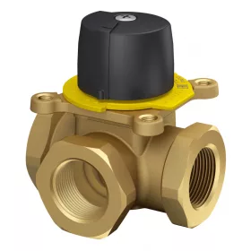   Sauter M3R015F200 3-utas menetes csatlakozású vezérlőszelep, PN 10, DN 15, Rp½, 2.5 m³/h