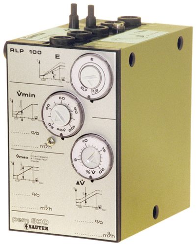 Sauter Kétcsatornás légmennyiség-szabályozó, 100 ln/h, 18 ln/h, 60 ln/h