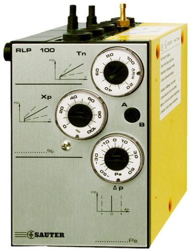Sauter Pneumatikus szobanyomás-szabályozó, –180...–35/35...180 Pa, 0.36 Pa, 0...145 Pa