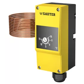   Sauter TFL201F002 Fagyvédelmi figyelő/korlátozó kapilláris hőmérséklet-érzékelővel, 3, Figyelő, 3 m