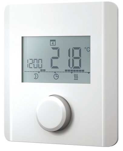 Sauter Elektronikus szobatermosztát, kijelzővel, 24 V~, Fűtés/Hűtés,