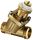 Sauter 2-utas szabályozó szelep dinamikus hidraulikai beszabályozáshoz, PN 25, DN 20, G1" B, 5.5 mm, 300...1800 l/h