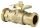 Sauter VKAA040F300 2-utas elzáró golyóscsap külső menettel, PN 40, DN 40, G 2¼" B , 68 m3/h