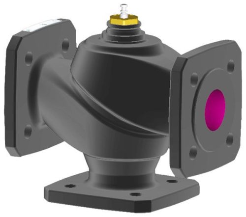 Sauter 2-utas karimás szelep, PN 6 (pn.), DN 50, 28 m³/h