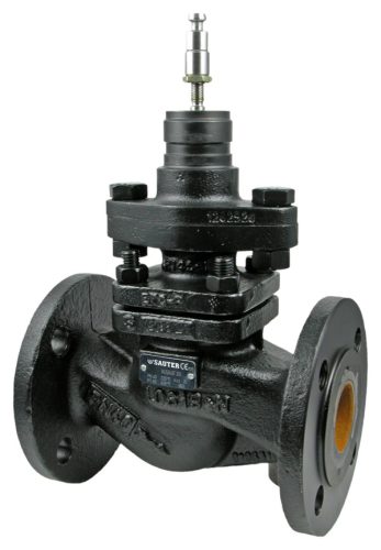 Sauter 2-utas karimás szelep, PN 40 (elektromos), DN 15, 20 mm, 0.16 m³/h