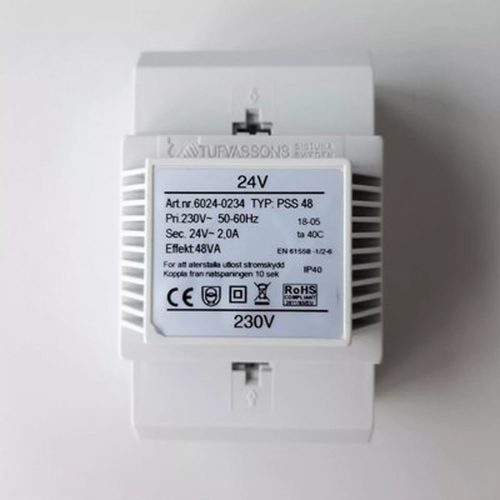 Systemair PSS48 transzformátor 2x24V