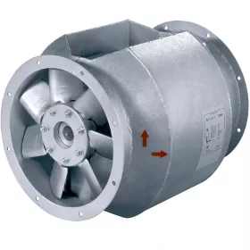   Systemair AXCBF 315-7/30°-2 (0,75 kW) Magas hőtűrésű (max 200°C) peremes axiális csőventilátor