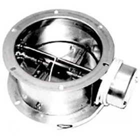   Systemair VKM 310/311 Karimás, motoros (230V) mozgatású pillangószelep