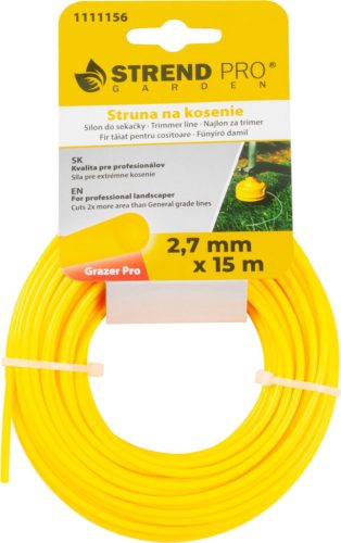 Strend Pro fűkasza damil, kerek 2,7 mm 15 m