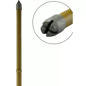   Strend Pro növénytámasztó barna karó, acél/műanyag, Ø16, 1800 mm