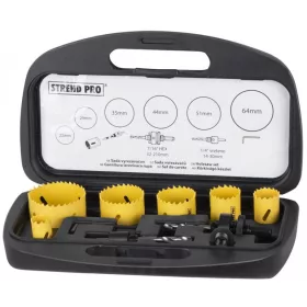 Strend Pro BIMETÁL, fém körkivágó, 22-64mm, 9 db-os