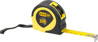 GIANTOP mérőszalag 3 m / 16 mm, 12 db-os, kínáló dobozban