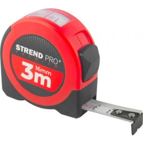  Strend Pro prémium mérőszalag, leolvasó ablakkal 3 m / 16 mm