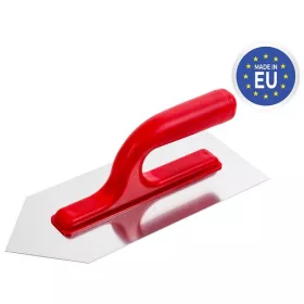   Strend Pro prémium hegyes rozsdamentes glettvas, műanyag nyéllel, 0,7 mm, 270X130 mm