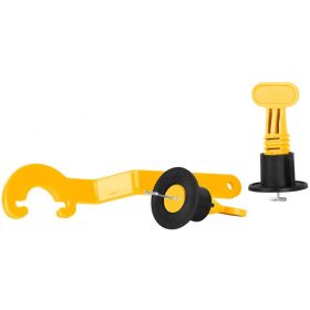 Strend Pro szintező készlet, 1db kulcs, 50db szintező fej