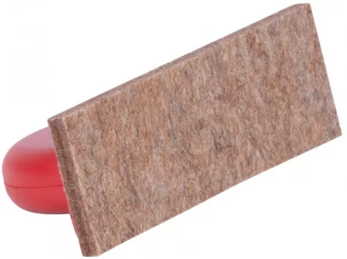 Strend Pro barna filc simító, 220x65x8 mm, ABS