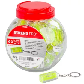 Strend Pro kulcstartó libellával 40 X 15 X 15 mm