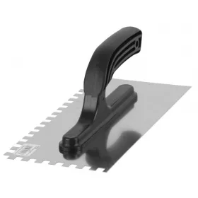   Strend Pro fogazott rozsdamentes glettvas, műanyag nyéllel, 280X130 mm, E4 mm