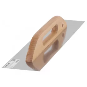   Strend Pro prémium sima rozsdamentes glettvas, fa nyéllel, 0,7 mm, 380X130 mm