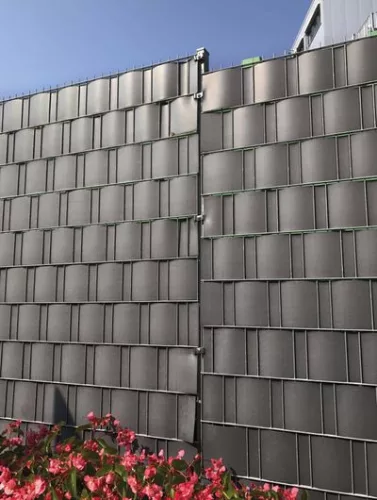 Strend Pro EUROSTANDARD árnyékoló szalag kerítés panelekhez, antracit, 190 mm X 26 m, 1050 g/m2