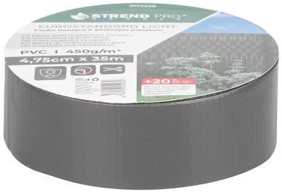Strend Pro EUROSTANDARD árnyékoló szalag kerítés panelekhez, antracit, 47,5 mm X 35 m, 450 g/m2