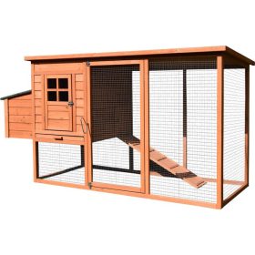 Strend Pro tyúkól tetővel, 200x75,5x103 cm