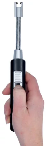 Strend Pro flexibilis, szél ellenálló elektromos öngyújtó, USB, 21 cm