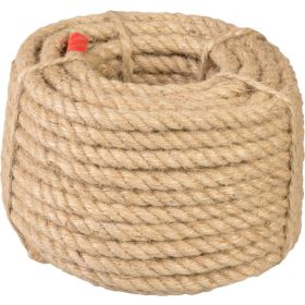   Strend Pro tekercselt három szálas juta kötél, 10 mm-es, 20 m