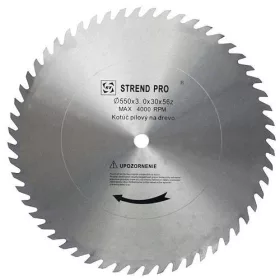   Strend Pro körfűrészlap vídia nélküli 350 x 2,2 x 30 mm, 56T