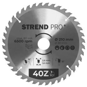   Strend Pro vídiás körfűrészlap 185 x 2,2 x 30/20 mm, 40T