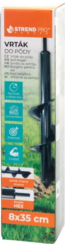 Strend Pro fúrógépbe fogható talajfúró 80 x 350 mm