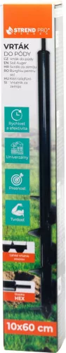 Strend Pro fúrógépbe fogható talajfúró 100 x 600 mm