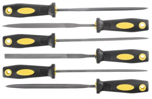 Strend Pro fém tűreszelő készlet, 150 mm, 6 db-os