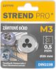 Strend Pro metrikus menetvágó fej M3 X 0,5 mm  DIN223B