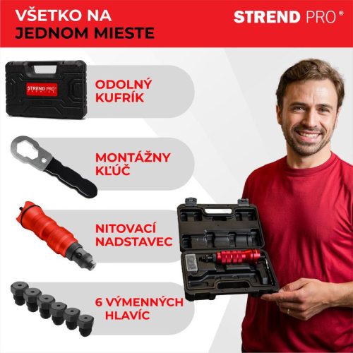 Strend Pro prémium szegecsező fúrógéphez