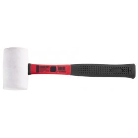   Strend Pro gumikalapács fehér fejjel, üvegszálas nyéllel, 680 g