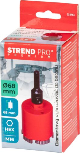 Strend Pro koronafúró 68X68 mm, M16
