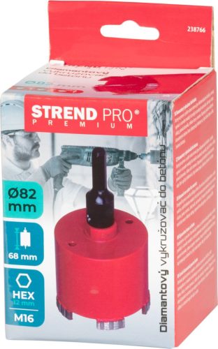 Strend Pro koronafúró 82X68 mm, M16