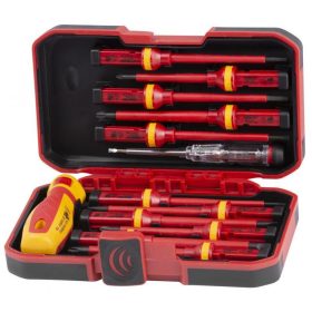   Strend Pro VDE 12 db-os villanyszerelő csavarhúzó készlet 1000 V-ig