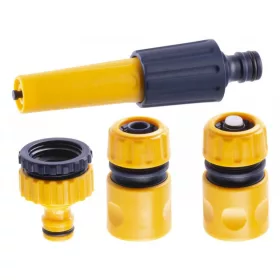   Strend Pro szórófej + 2 db gyorscsatlakozó +1 db adapter, 1/2", 4db-os